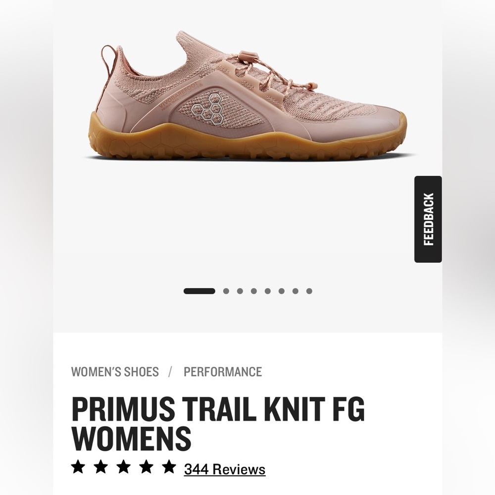 Vivobarefoot women’s primus trail knit